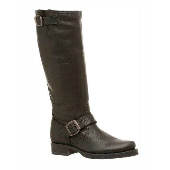Frye Women’s 6 Tall Black Engineer Boots